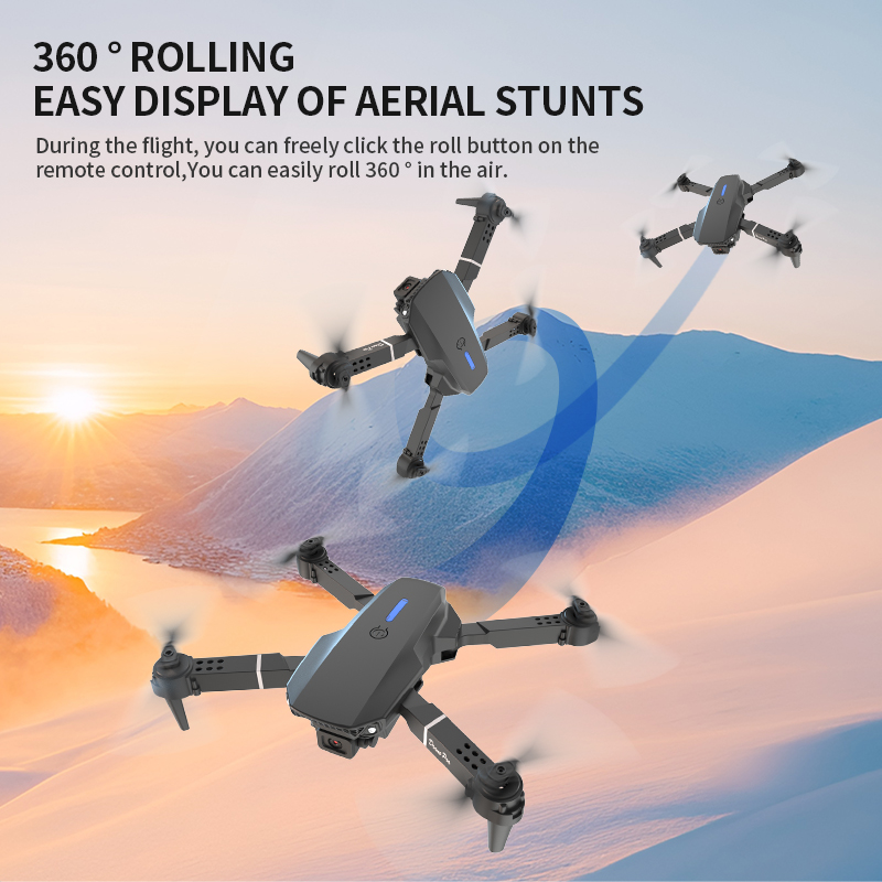 E88 Pro Opvouwbare Drone Dubbe - Power Tools World recensie en prijs