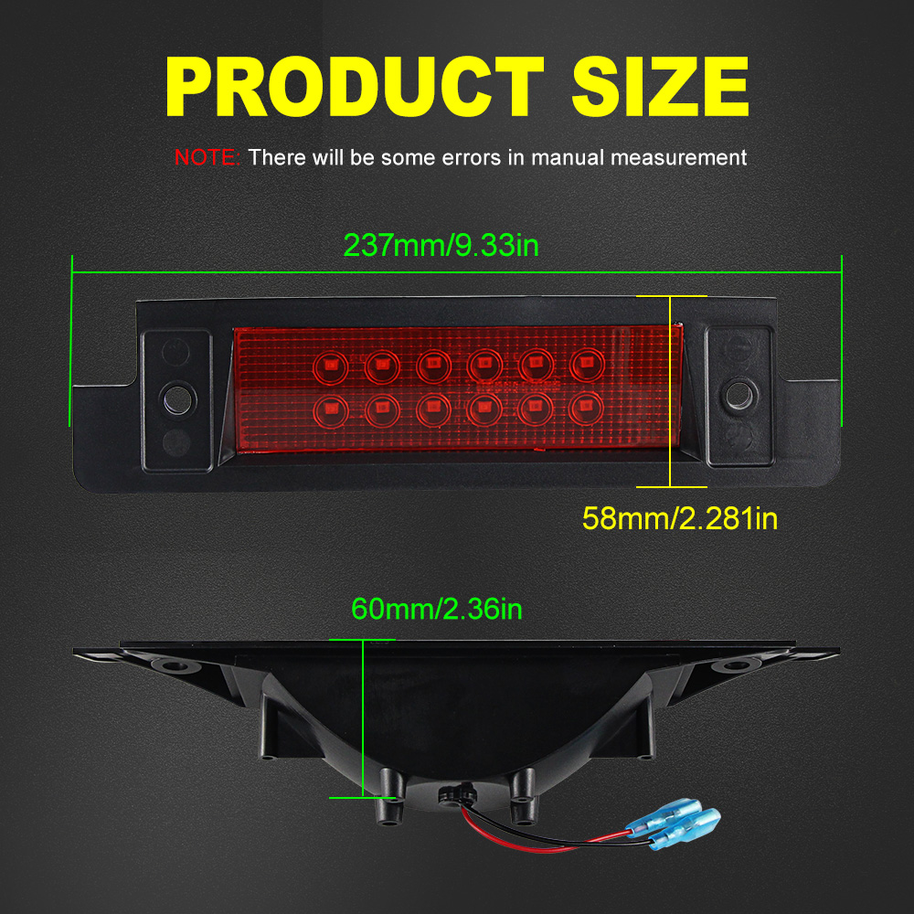 1 Stuks Hoge Mount Led Remlamp - Power Tools World recensie en prijs