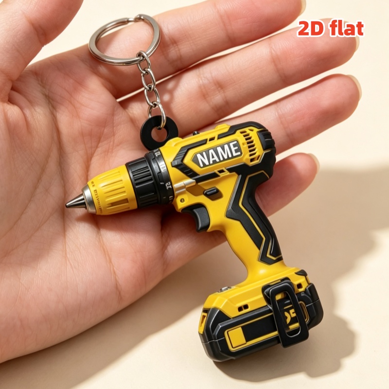 Sleutelhanger met gepersonalis - Power Tools With Names recensie en prijs