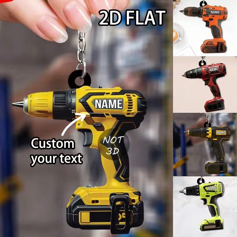 Sleutelhanger met gepersonalis - Power Tools With Names recensie en prijs