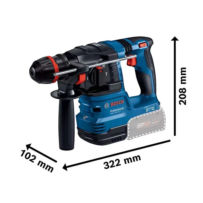 BOSCH GBH18V-22X 18V Professio - Power Tools Professional recensie en prijs
