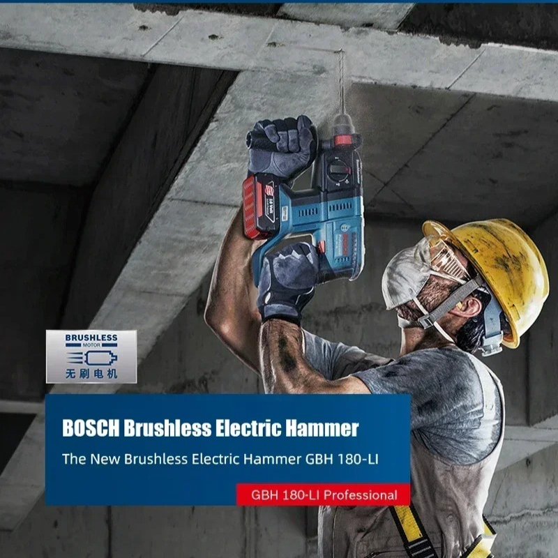 BOSCH GBH 180-LI: draadloze bo - Power Tools Professional recensie en prijs